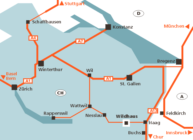 Lage Wildhaus